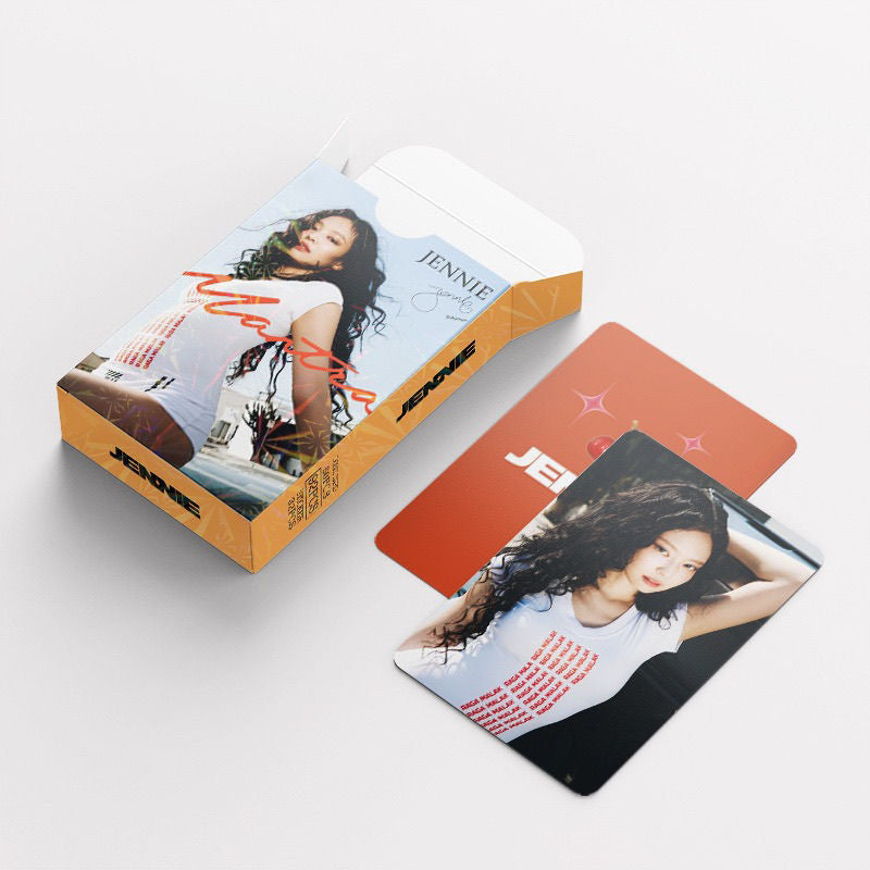 PHOTOCARDS JENNIE MANTRA + STICKERS (92 PCS)