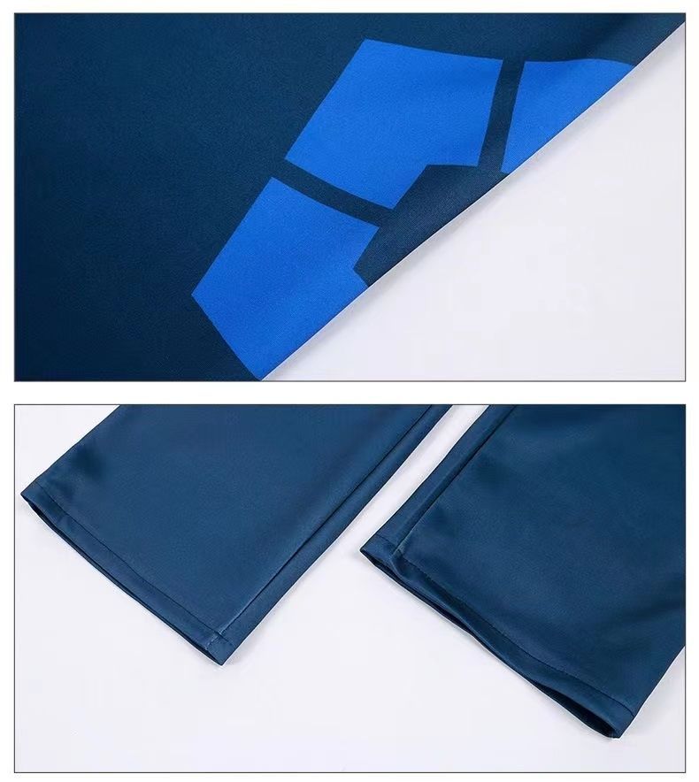 BLAUES JACKEN- UND HOSENSET