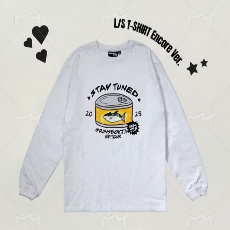 JIN RUNSEOKJIN TOUR ENCORE LANGARM, 100 % BAUMWOLLE