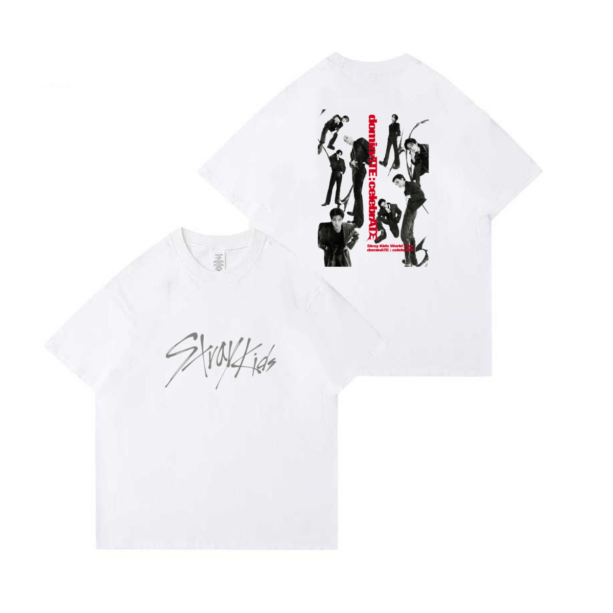 STRAY KIDS DOMINATE: CELEBRATE T-SHIRTS AUS 100% BAUMWOLLE