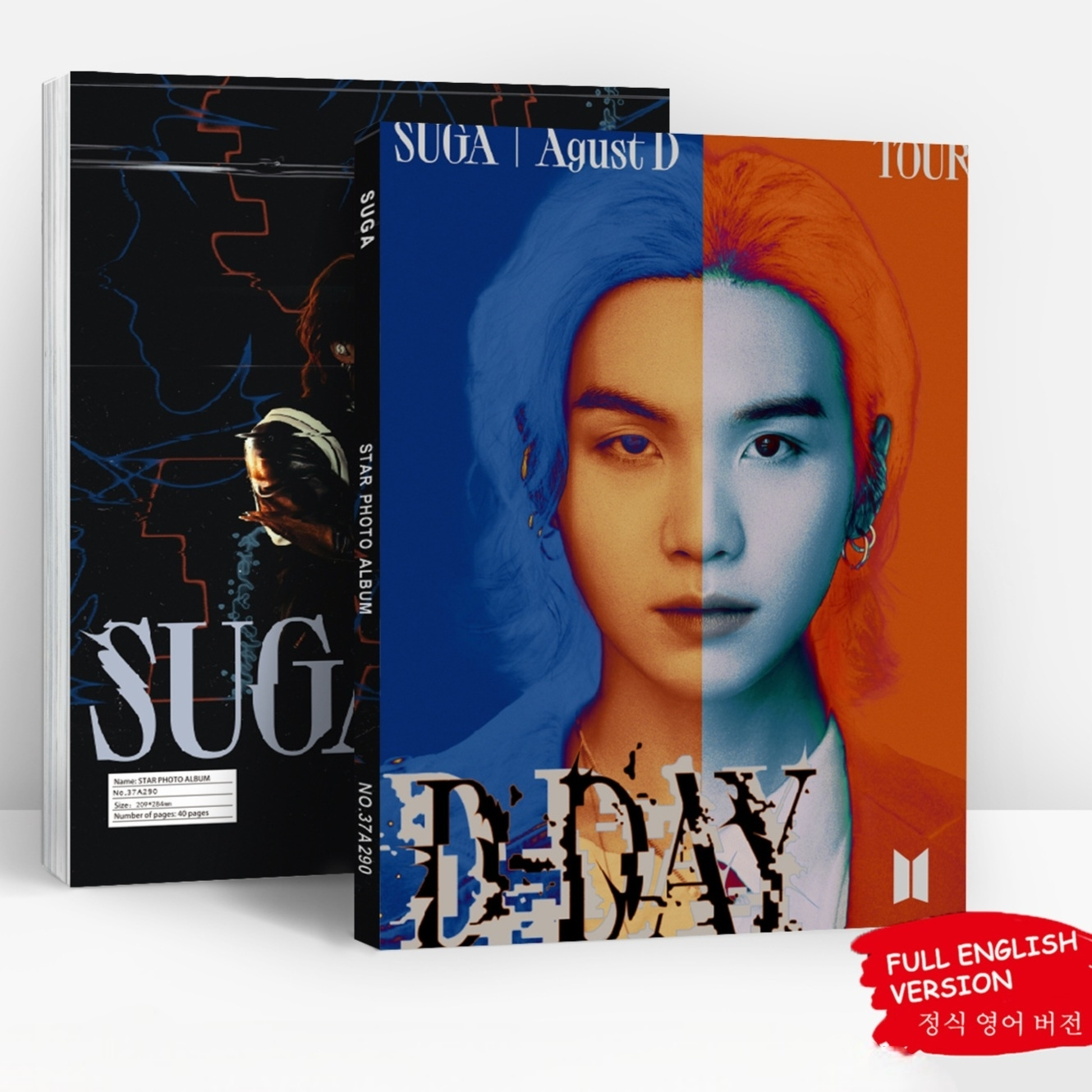 SUGA D'DAY KIT 80 TEILE (FOTOBUCH + VERSCHIEDENE ARTIKEL)