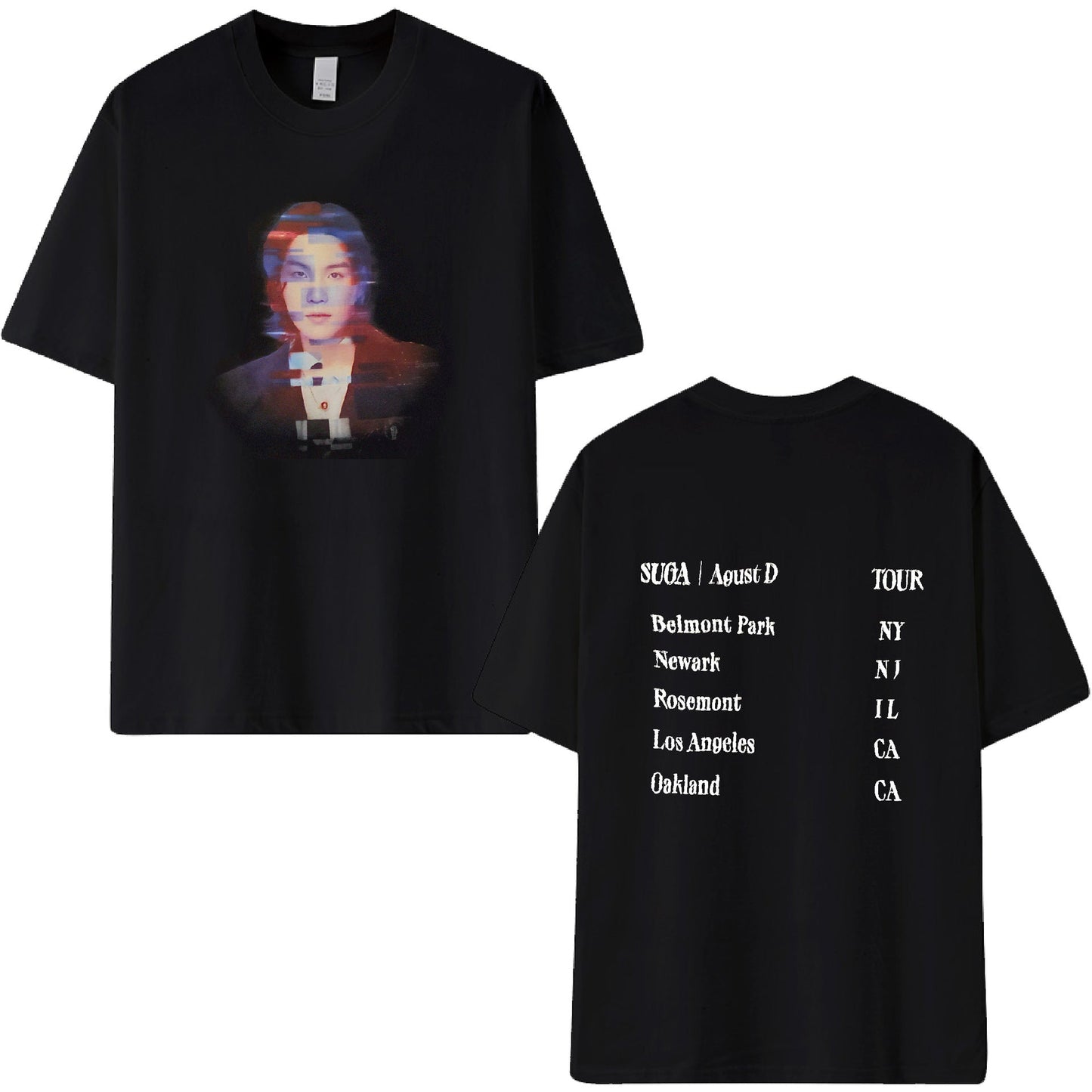 T-SHIRT SUGA AGUST D D'DAY 100% BAUMWOLLE