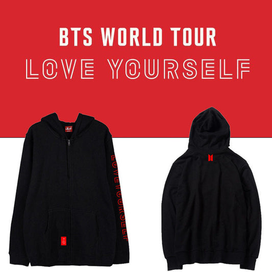 BTS WORLD TOUR LOVE YOURSELF HOODIE