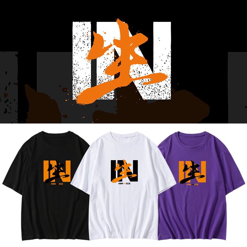 STRAY KIDS MERCH IN生 (IN LIFE) T-SHIRT 100% BAUMWOLLE