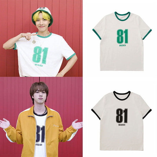 BUTTER BTS JIN UND JHOPE T-SHIRTS 100% BAUMWOLLE