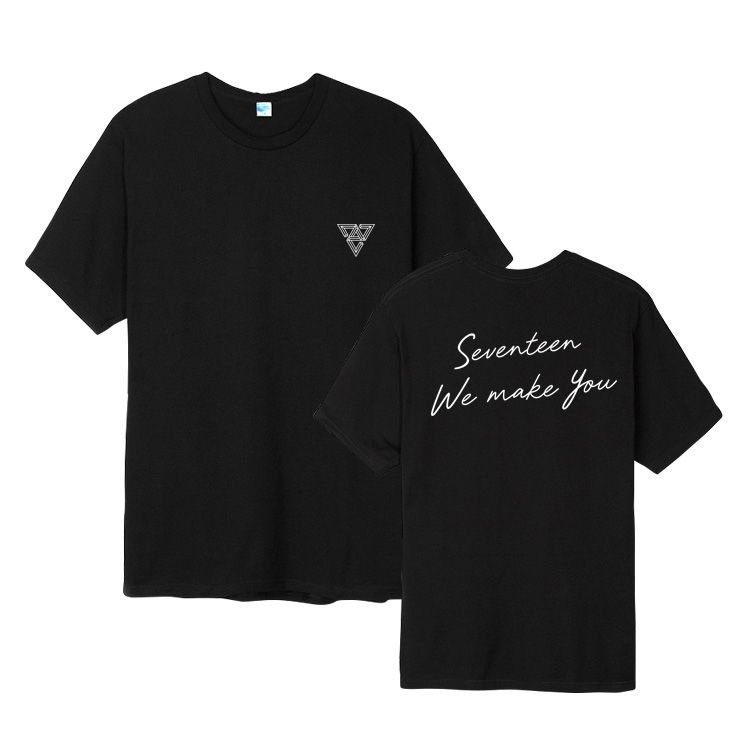 SEVENTEEN MERCH 100% BAUMWOLLE SHIRT (verschiedene Farben)