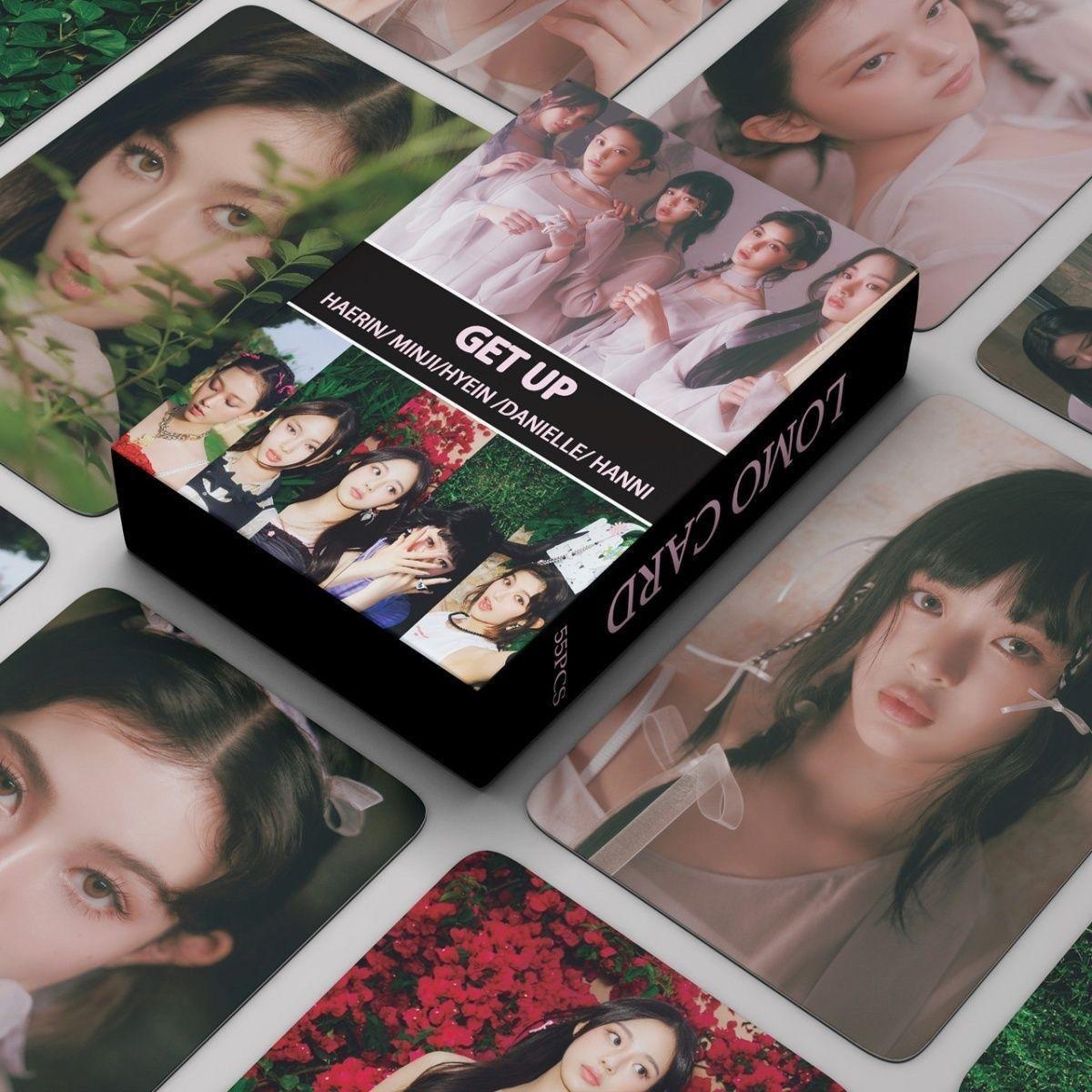 FOTOKARTEN NEWJEANS GET UP 55 STÜCK