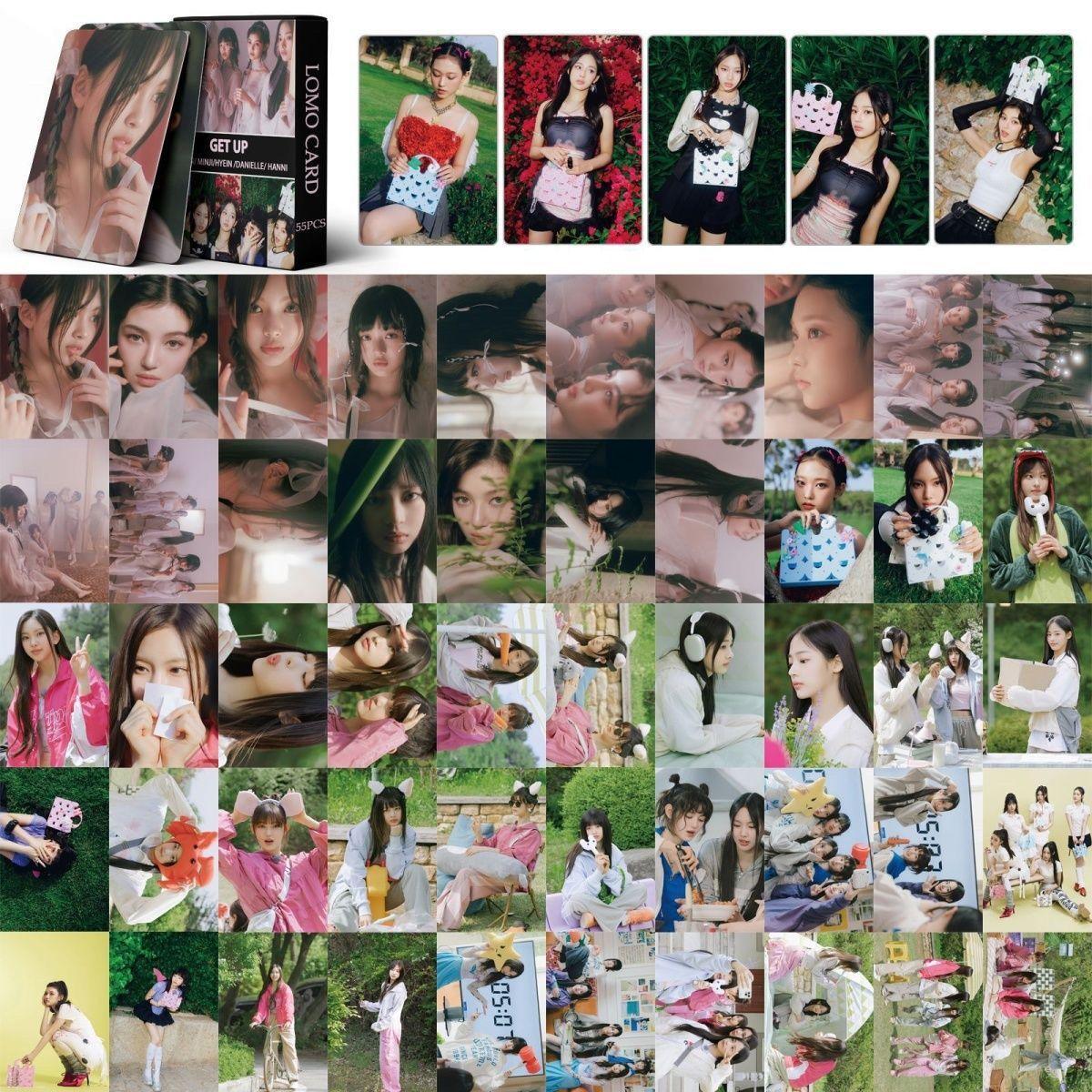 FOTOKARTEN NEWJEANS GET UP 55 STÜCK