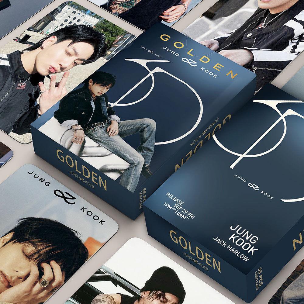 FOTOKARTEN JUNGKOOK GOLDEN 55 STÜCK