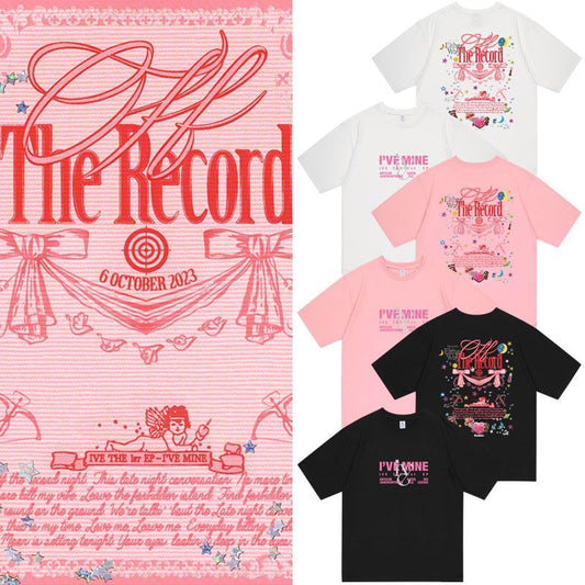 IVE MERCH T-SHIRT - I'VE MINE 100% BAUMWOLLE (verschiedene Farben)