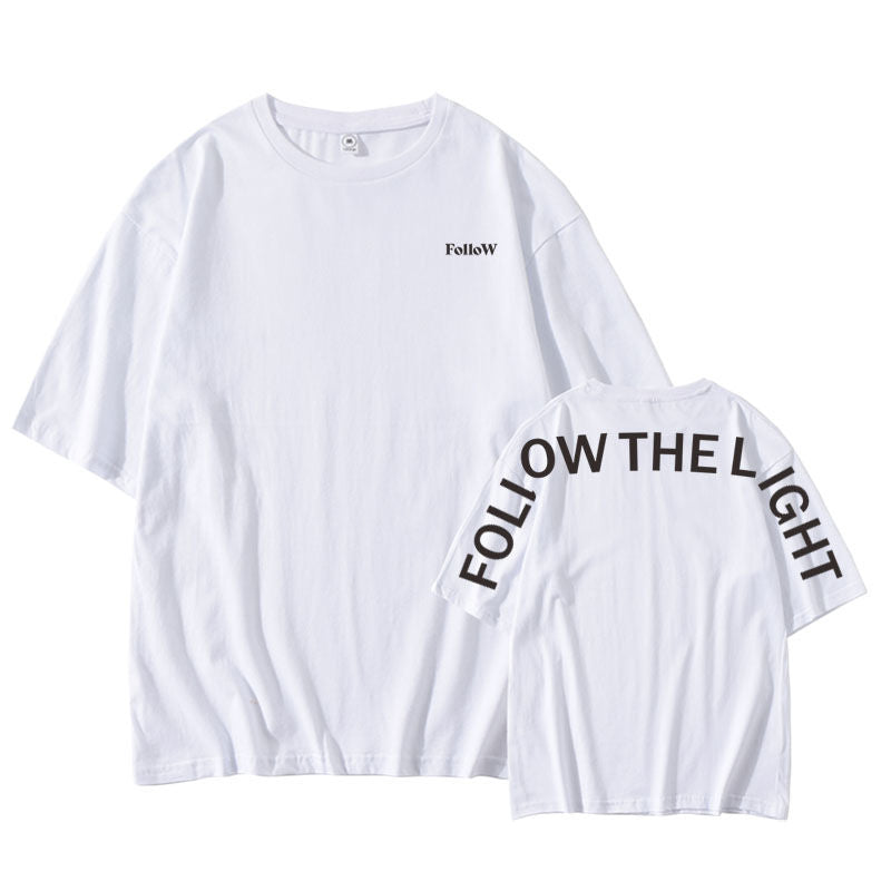 SEVENTEEN MERCH FOLLOW THE LIGHT T-SHIRTS 100% BAUMWOLLE