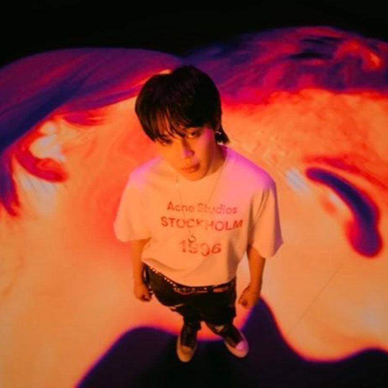 JIMIN GESICHT WIE VERRÜCKT T-SHIRT 100% BAUMWOLLE