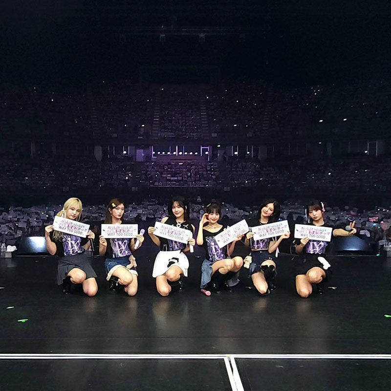 IVE MERCH T-SHIRT 1St WORD TOUR 2024 "Zeig, was ich habe" 100% BAUMWOLLE