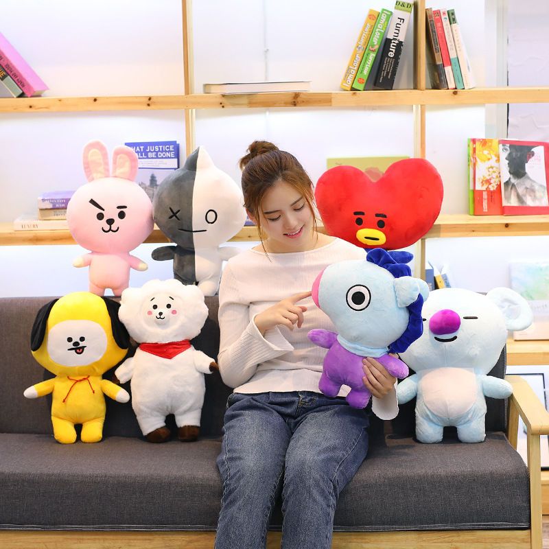 BT21 PLÜSCH ALLE CHARAKTERE (25, 35 und 45cm)