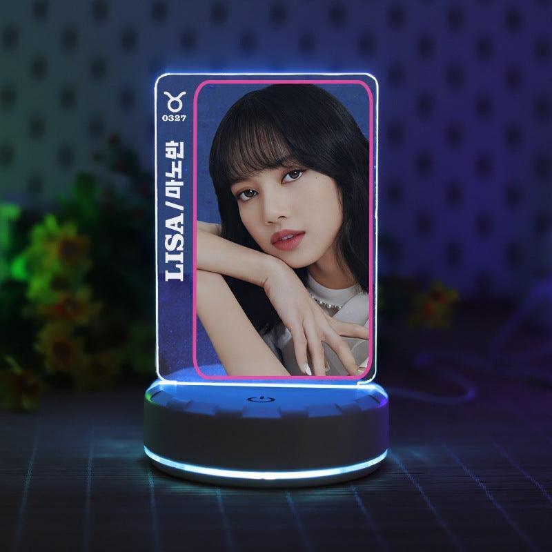 BLACKPINK LED USB FARBWECHSELNDES LICHT (7 FARBEN) alle Mitglieder!