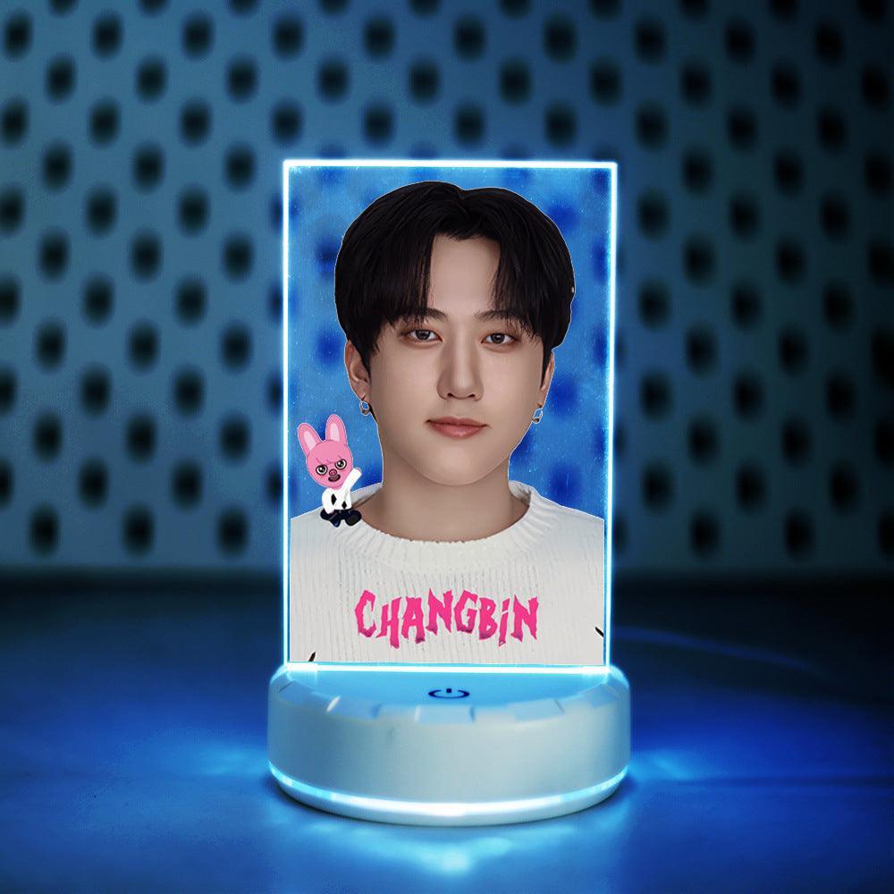 STRAY KIDS LED USB FARBE ÄNDERNDE LAMPEN (7 FARBEN) alle Mitglieder!