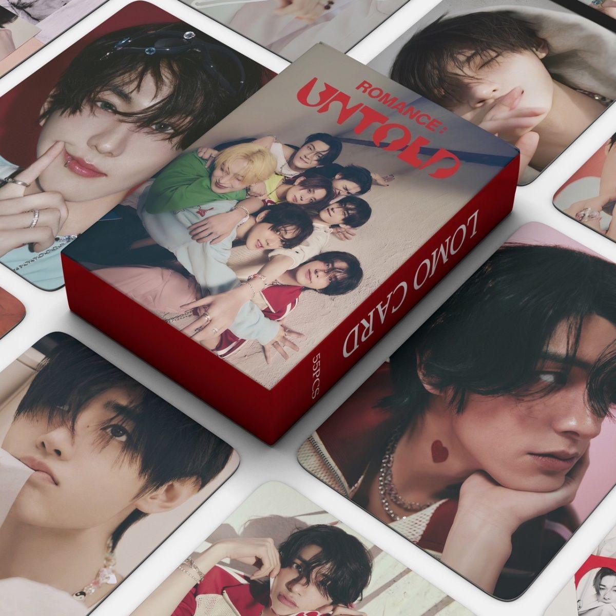 FOTOKARTEN ENHYPEN ROMANCE: UNBEKANNT (2 Modelle) 55 STÜCK