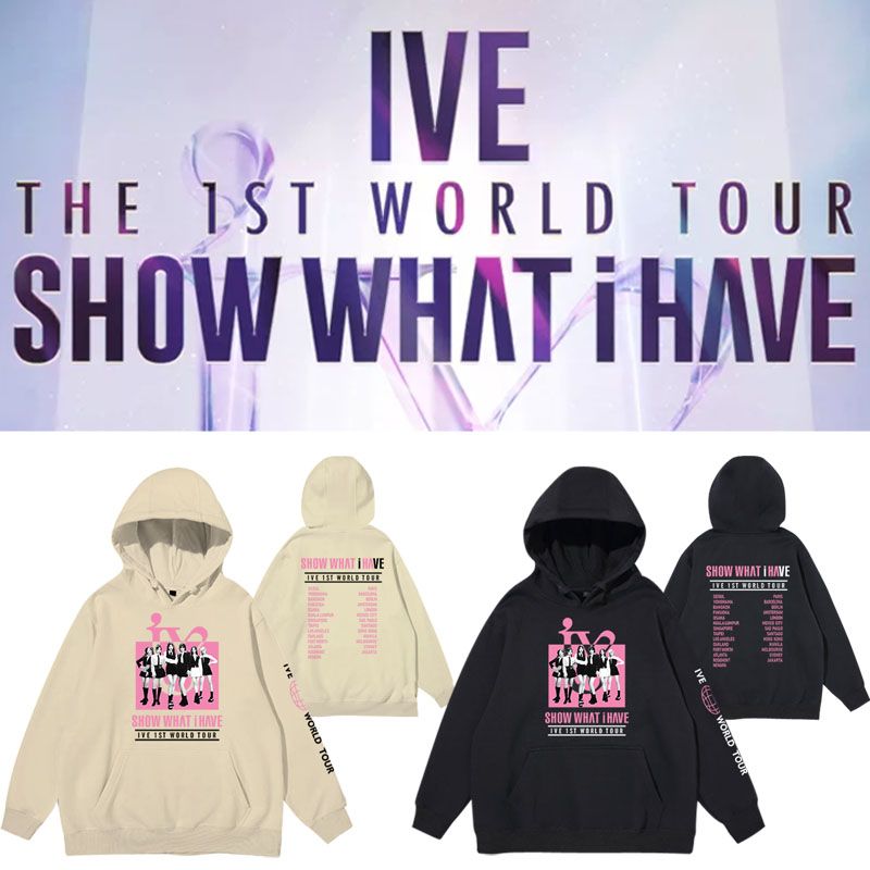 IVE MERCH 1st WELTTOUR 2024 “Zeig, was ich habe” HOODIE
