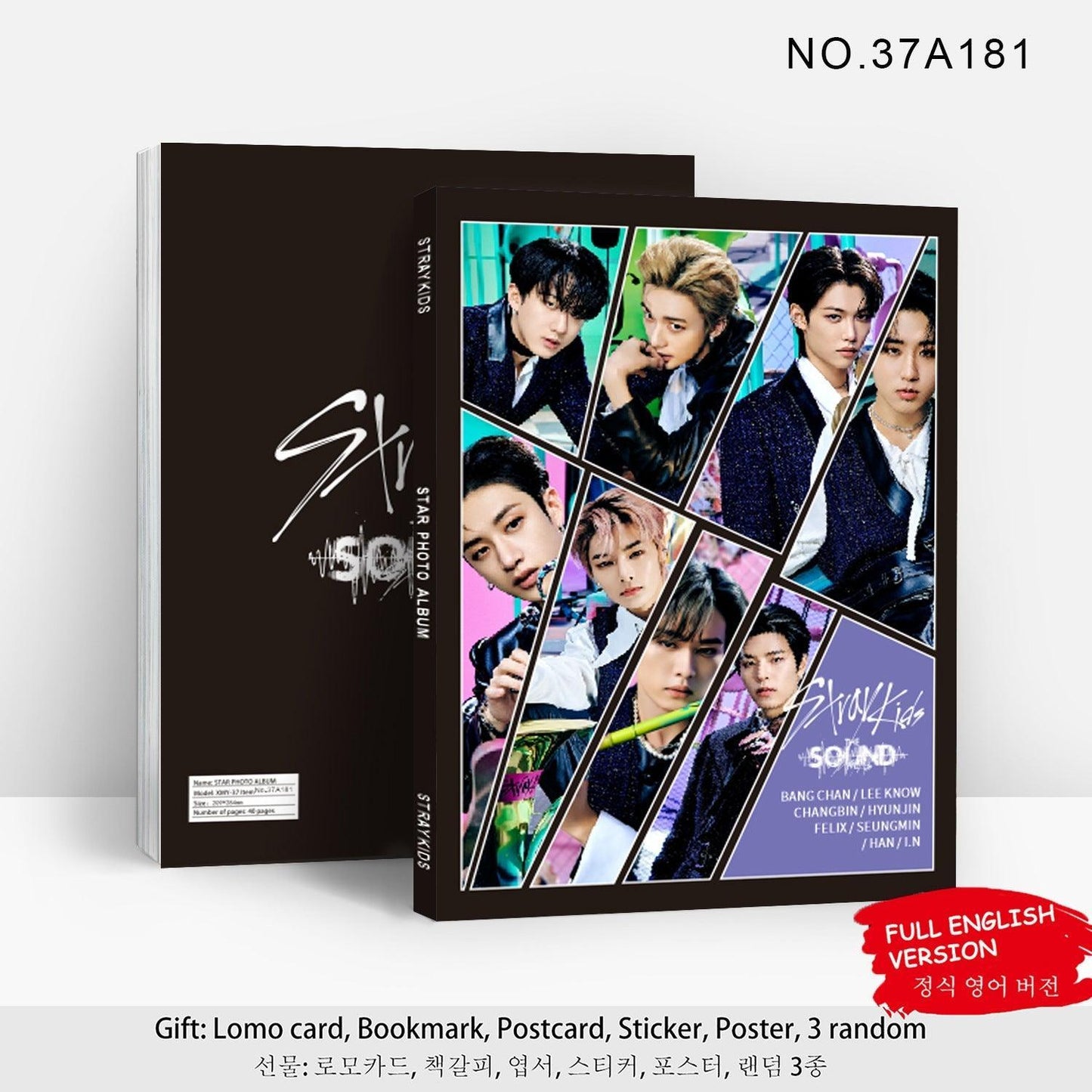 STRAY KIDS FOTOBOOK 80 STÜCK (FOTOBOOK+79 ARTIKEL) VERSCHIEDENE OPTIONEN!✨