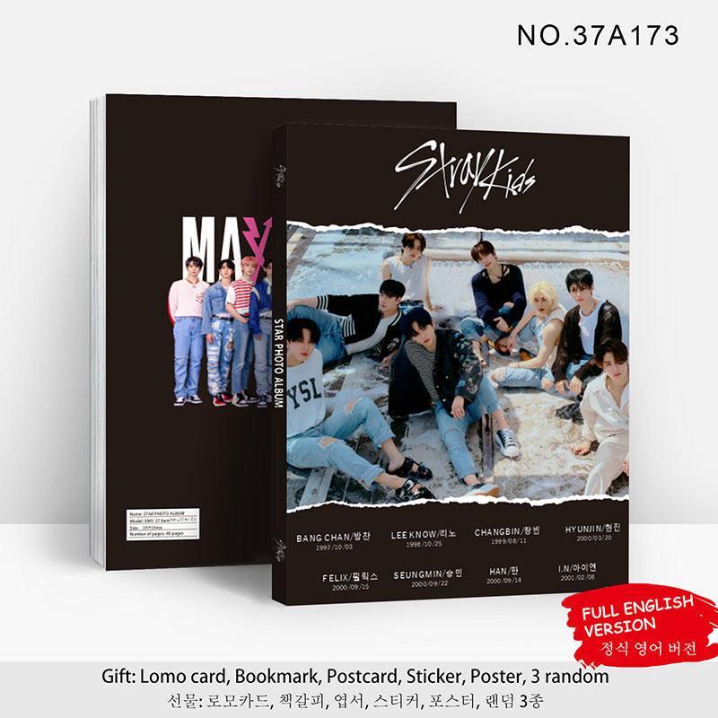 STRAY KIDS FOTOBOOK 80 STÜCK (FOTOBOOK+79 ARTIKEL) VERSCHIEDENE OPTIONEN!✨