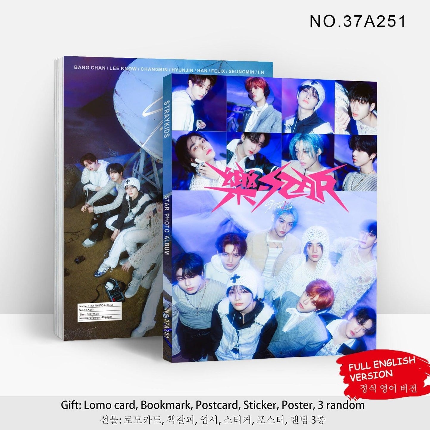 STRAY KIDS FOTOBOOK 80 STÜCK (FOTOBOOK+79 ARTIKEL) VERSCHIEDENE OPTIONEN!✨