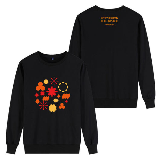BTS PERMISSION TO DANCE HOODIE (schwarz/weiß)