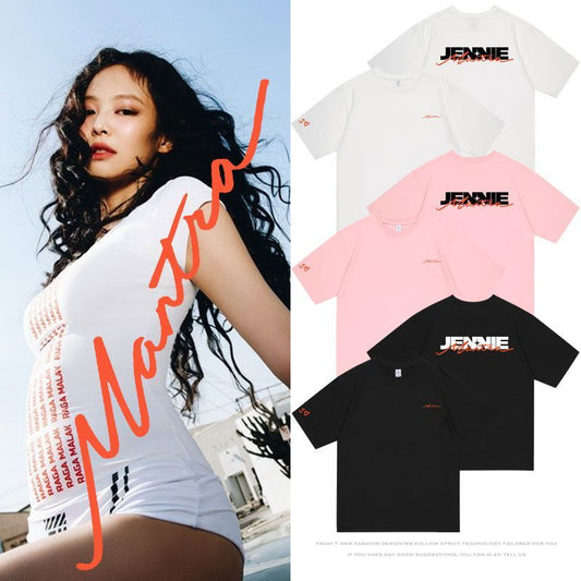 JENNIE (BLACKPINK) MANTRA T-SHIRT 100% BAUMWOLLE