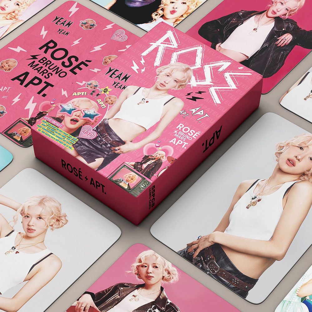 APT ROSÉ FOTOKARTEN 55 STÜCK