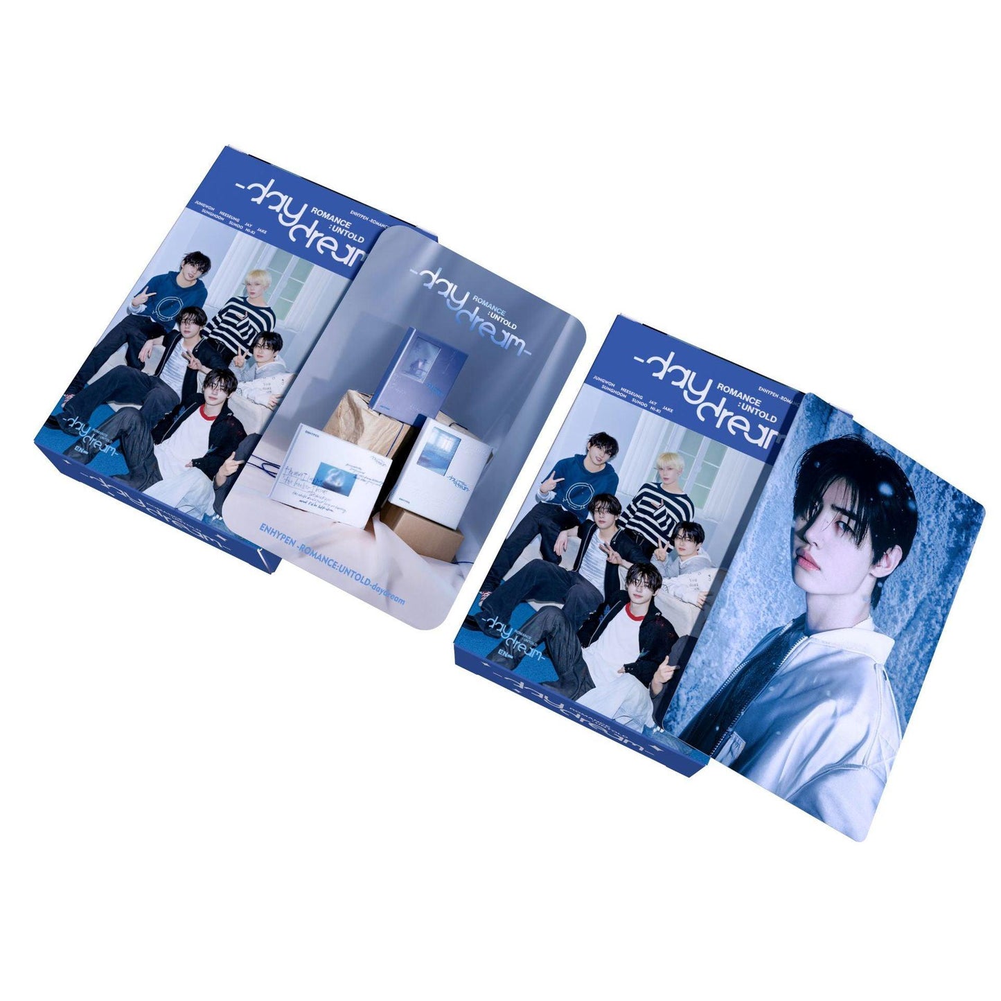 FOTOKARTEN ENHYPEN ROMANCE : UNBEKANNTER TRAUMTAG 55 STÜCKE