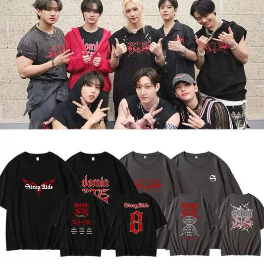 STRAY KIDS MERCH ATE TSHIRTS 100% BAUMWOLLE