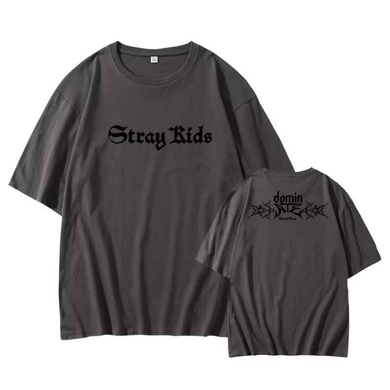 STRAY KIDS DOMINIEREN TOUR T-SHIRTS 100% BAUMWOLLE