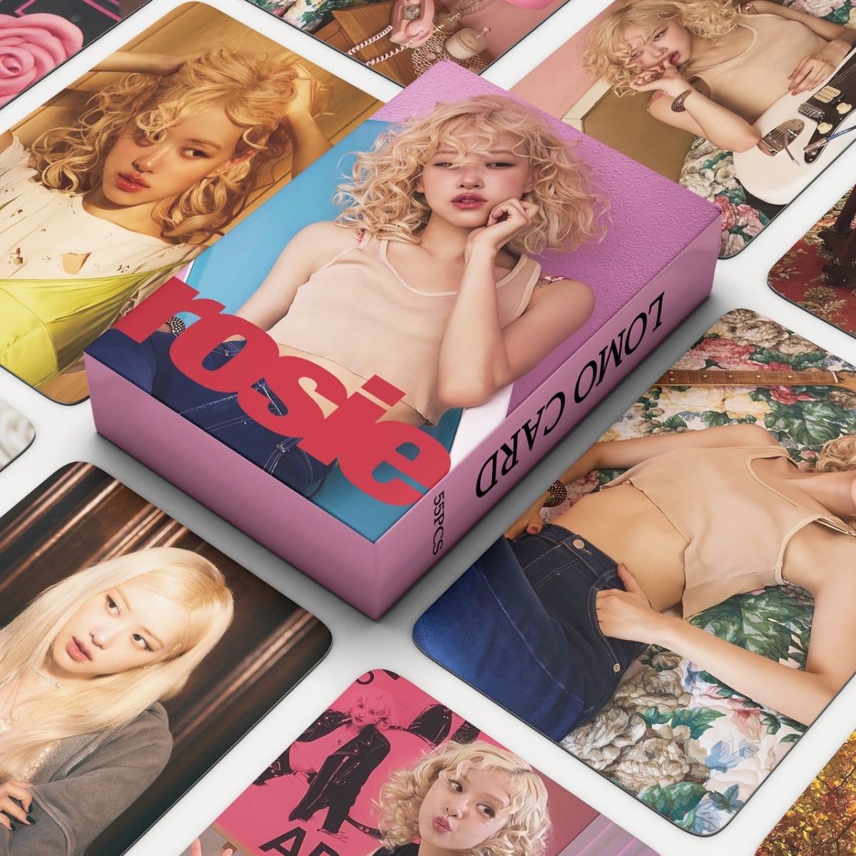 FOTOKARTEN ROSÉ - ROSIE 55 STÜCK