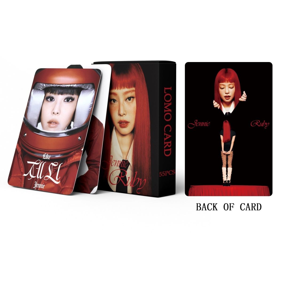 FOTOKARTEN JENNIE RUBY 55 STÜCK