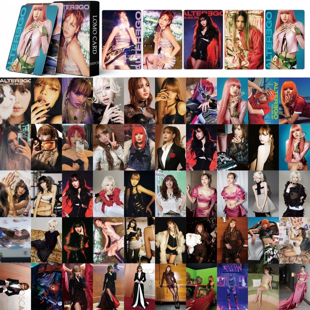 FOTOKARTEN LISA ALTER EGO 55 STÜCKE