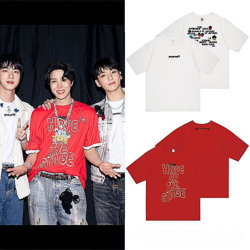 JHOPE ON THE STAGE TOUR T-SHIRTS - FINAL 100% BAUMWOLLE