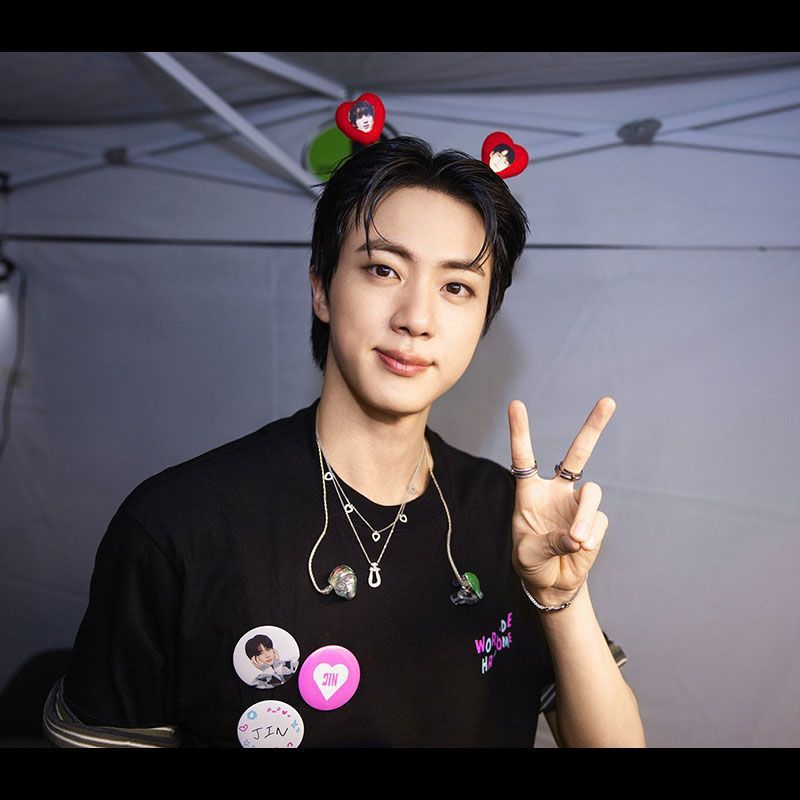 JIN RUNSEOKJIN TOUR-T-SHIRTS 100% BAUMWOLLE