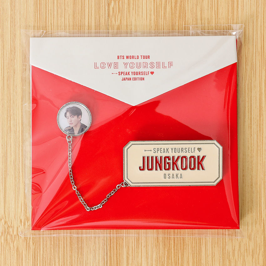 BTS-Merchandise-Anstecker zur Love Yourself Tour