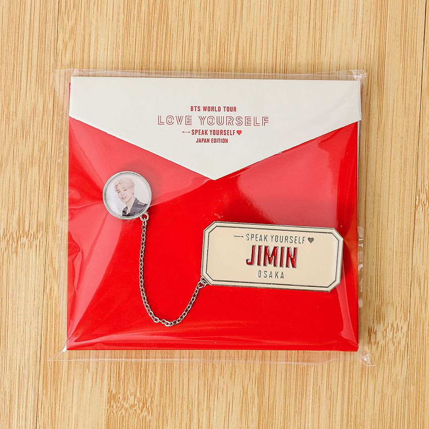 BTS-Merchandise-Anstecker zur Love Yourself Tour