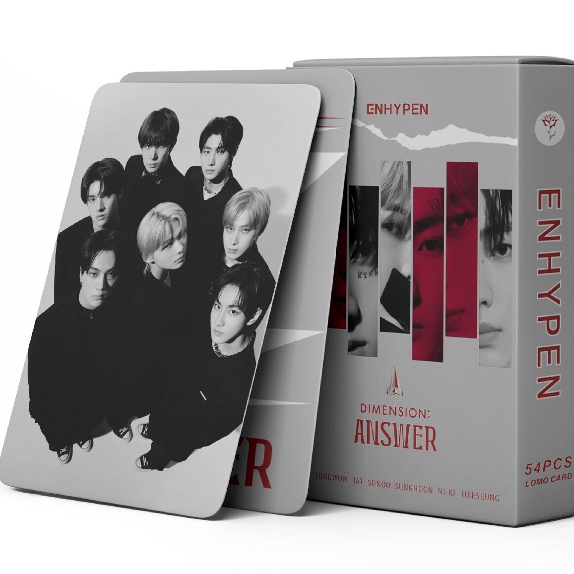 FOTOKARTEN ENHYPEN DIMENSION: ANTWORT 55 STÜCK