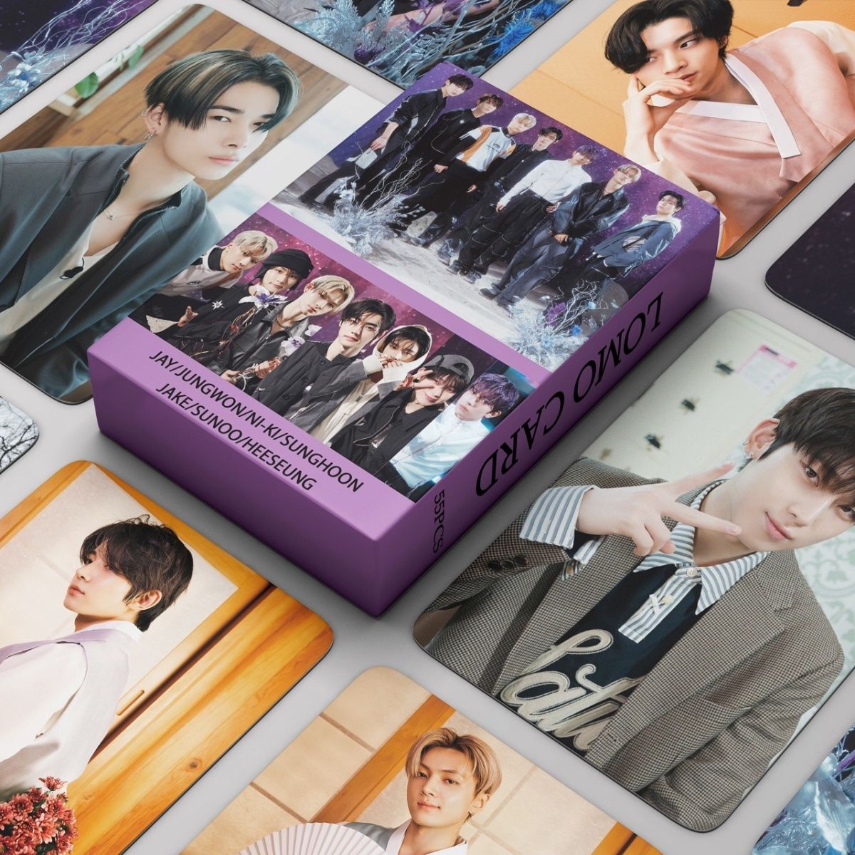 ENHYPEN FOTOKARTEN 55 STÜCK