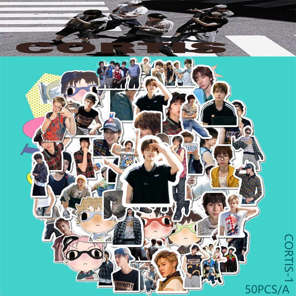 CORTIS-AUFKLEBER, 50 STÜCK