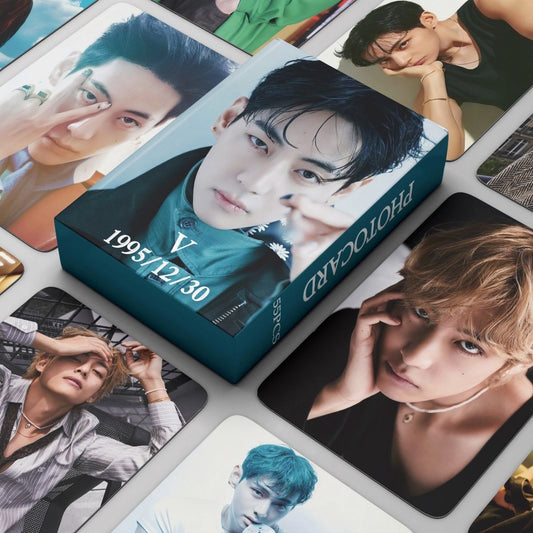 BTS V Fotokarten, 55 Stück