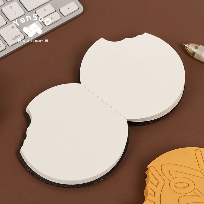 Lustige Notizblöcke mit Schokoladenduft