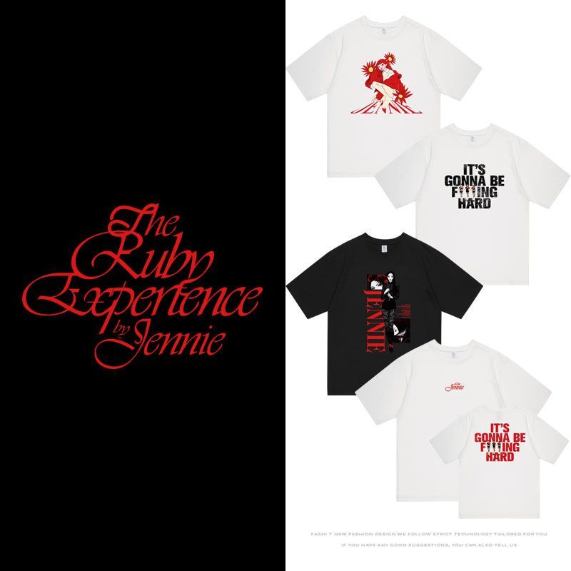 JENNIE THE RUBY EXPERIENCE T-SHIRTS 100% BAUMWOLLE