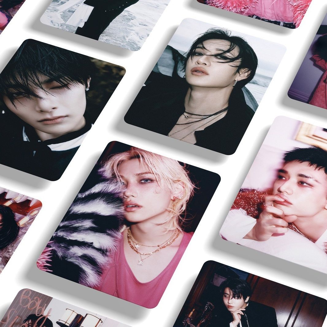 STRAY KIDS MERCH FOTOKARTEN 127 STÜCK DO IT (55 KARTEN + 72 AUFKLEBER)