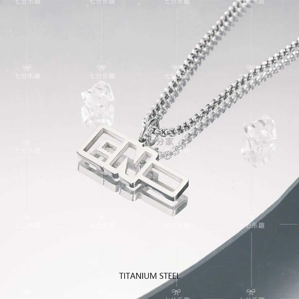 ENHYPEN-HALSKETTE (KETTE + RING) alle Mitglieder