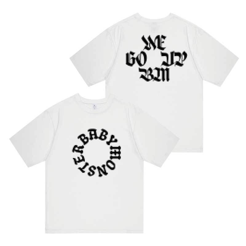 BABY MONSTER HELLO MONSTER T-SHIRT 100% BAUMWOLLE