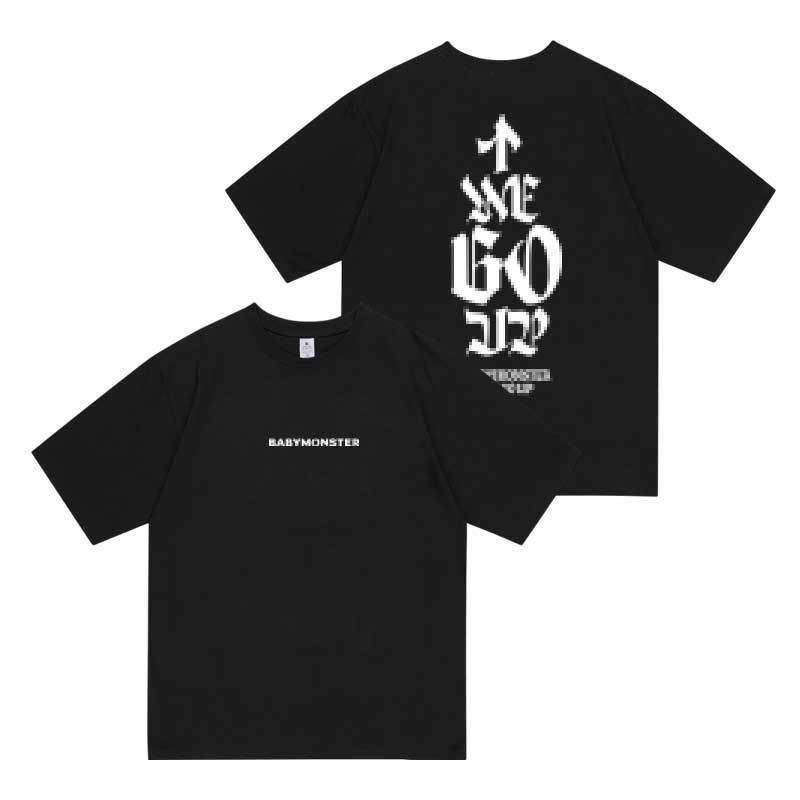 BABY MONSTER HELLO MONSTER T-SHIRT 100% BAUMWOLLE