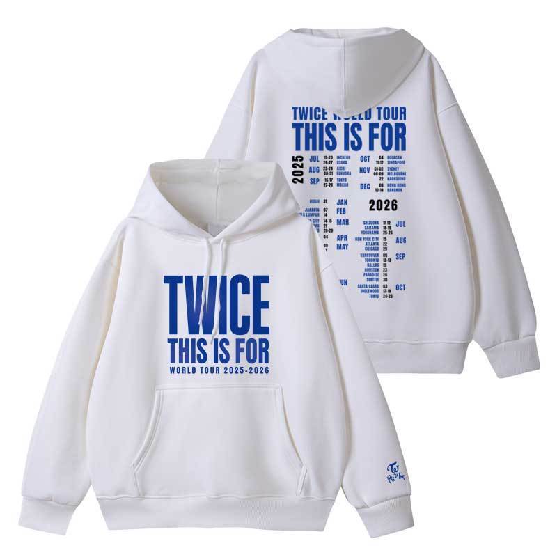 TWICE THIS IS FOR HOODIES TOUR 2025/2026