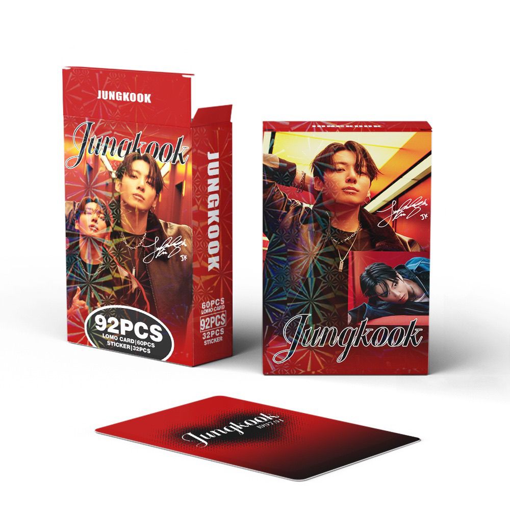 JIMIN SOLO PRODUKTIONSTAGEBUCH 92 STÜCK (60 FOTOKARTEN + 32 STICKER)